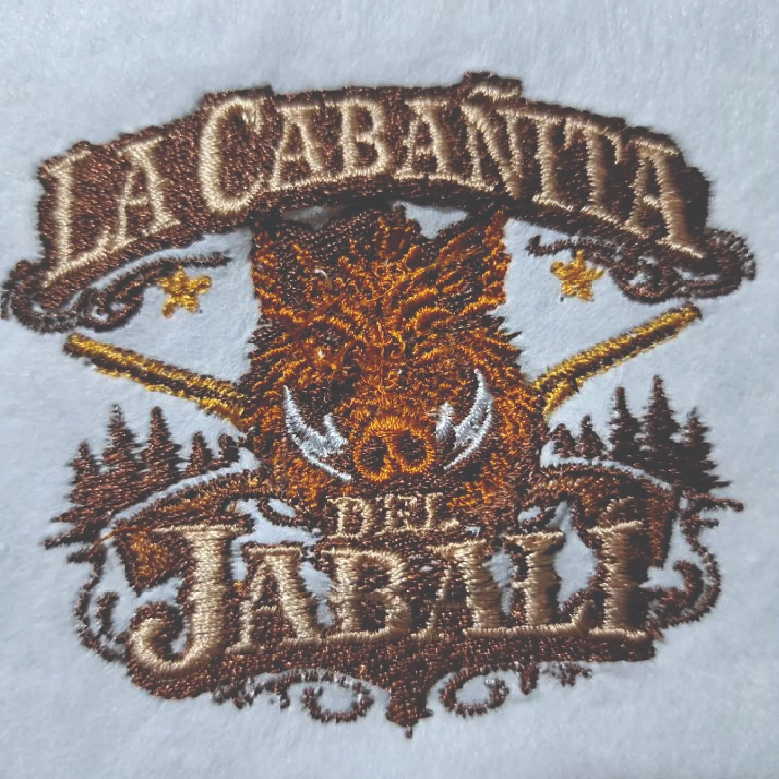 La Cabanita del Jabali embroidery reference
